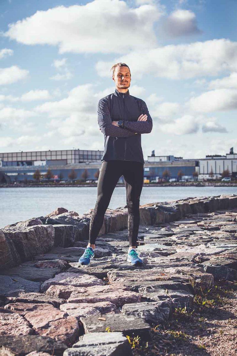 Joonas Laurila has learned the importance of stress and recovery data from his Garmin watch.